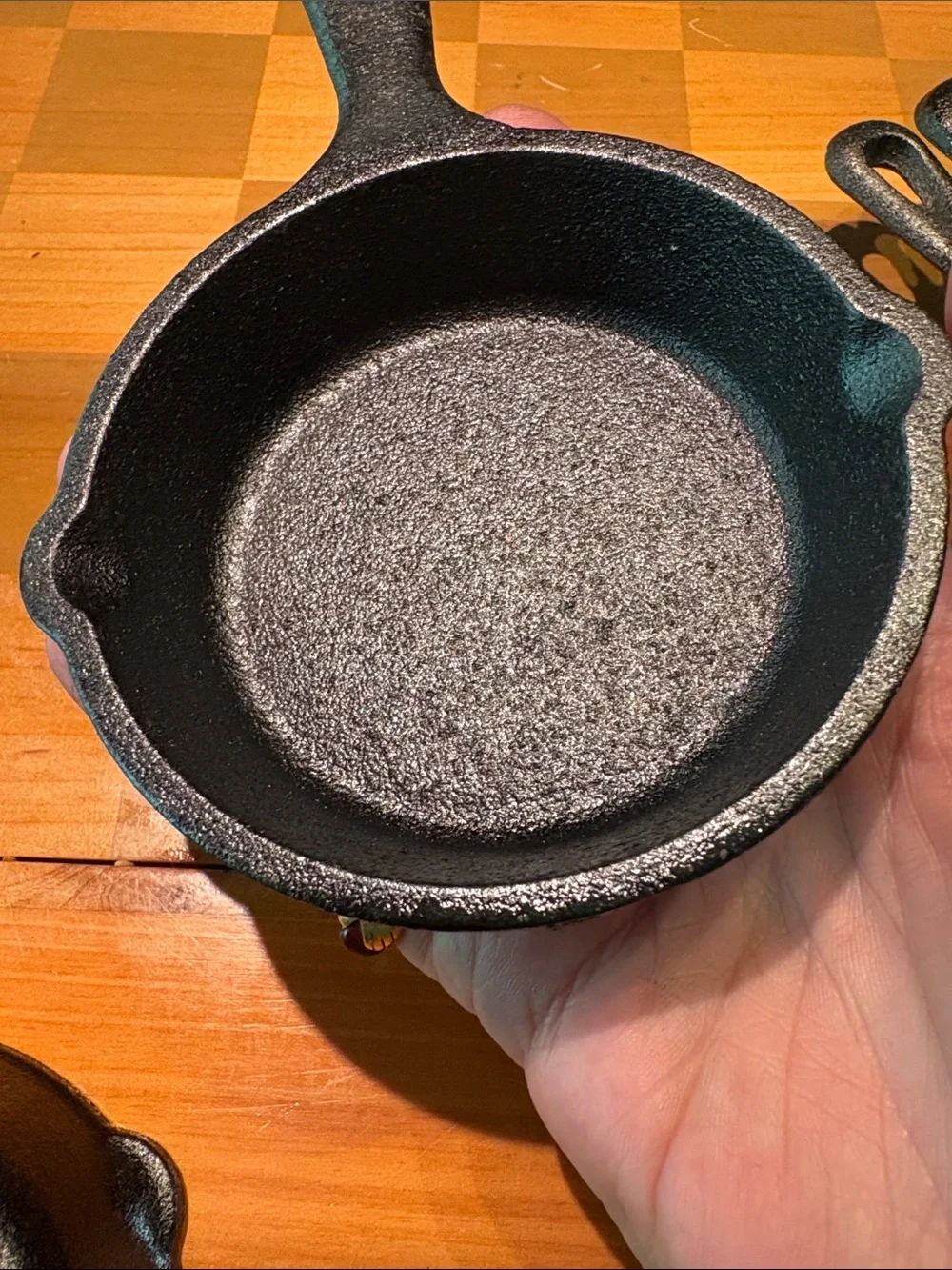 Lodge Cast Iron Skillet Set - Black Mini Fry Pans (Set of 4)